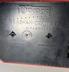 Burago Brabham Parmalat BT46 Alfa Romeo Model F1 Racing Car Built 1/14