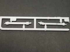 1985 Chevrolet Blazer FRONT & REAR DRIVESHAFT from Revell 1:25 Model Kit 85