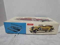 Hubley 1930 Packard Roadster Model Kit 1:22 Unassembled Not Painted Chromed