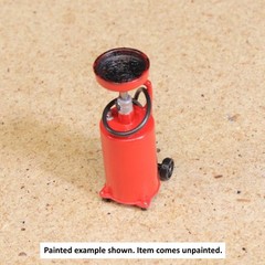 1/24-1/25 Scale Lift Oil Drain Pan Kit for Model Car Shop, Garage, Diorama