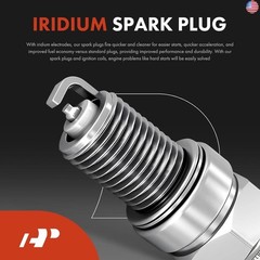 A-Premium Ignition Coils and Spark Plugs Kits Compatible with Ford F-150,