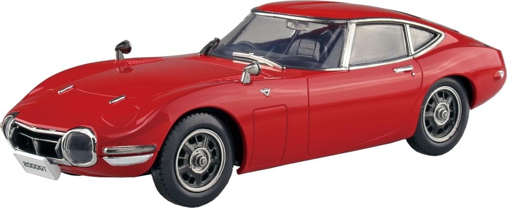 NEW kit Aoshima 1/32 Snap Kit Toyota 2000GT Color-coded Solar Red from JP 13708