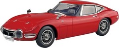 NEW kit Aoshima 1/32 Snap Kit Toyota 2000GT Color-coded Solar Red from JP 13708