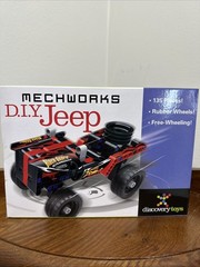 Mechworks D.I.Y. Jeep Model Discovery Toys 135 Pcs For Ages 8+ New Sealed