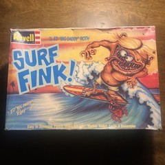 1990 Revell Surf Fink Ed “Big Daddy” Roth Model Kit Sealed Box Wear