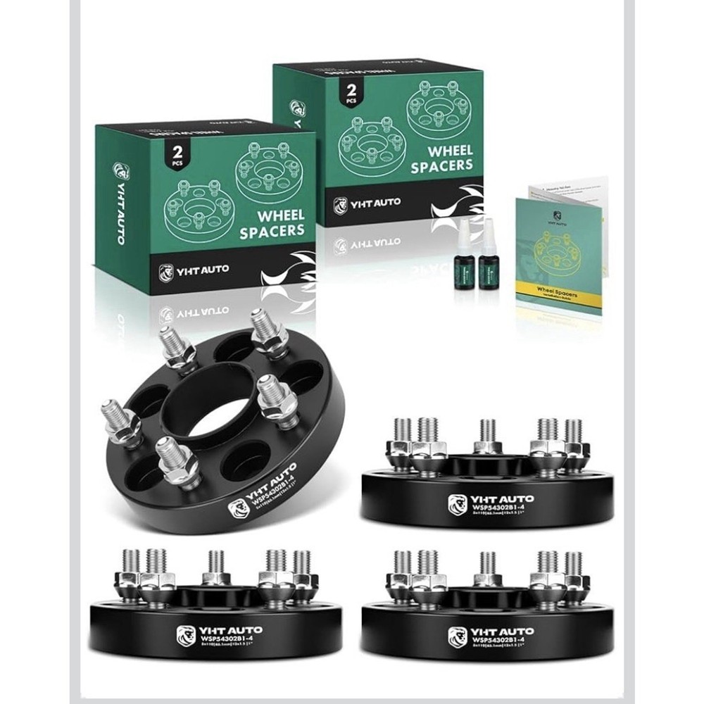 YHTAUTO 5x110mm Hub Centric Wheel Spacers 1 Inch Fits Chevrolet Malibu Read Desc