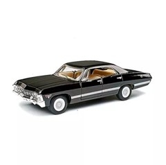 5418D: By Kinsmart 1967 Chevrolet Impala Diecast Model Toy : 1/43 Black Color