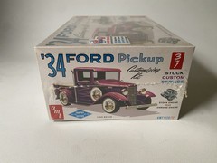 AMT 1934 Ford Pickup Truck 3in1 Retro Deluxe Plastic Model Kit Sealed Box