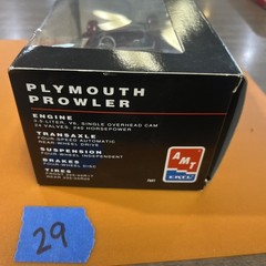 AMT/ERTL PLYMOUTH PROWLER PROMO # 7601 IN BOX