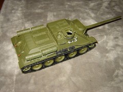 Built 433 Long Barrel Tank 7 inches long Well Built & Painted Ex Cond