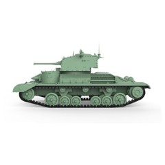SSMODEL SS48560 1/48 Military Model Kit British A9 Cruiser MkI Light Tank