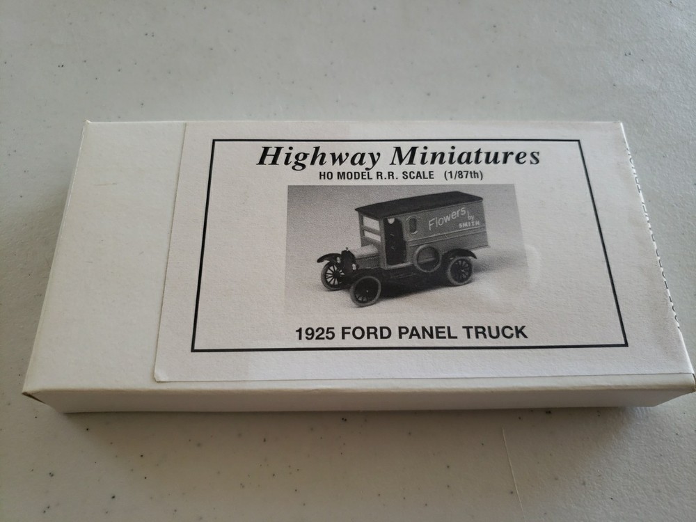 HO Jordan Highway Miniatures 1925 Ford Panel Truck 360-216