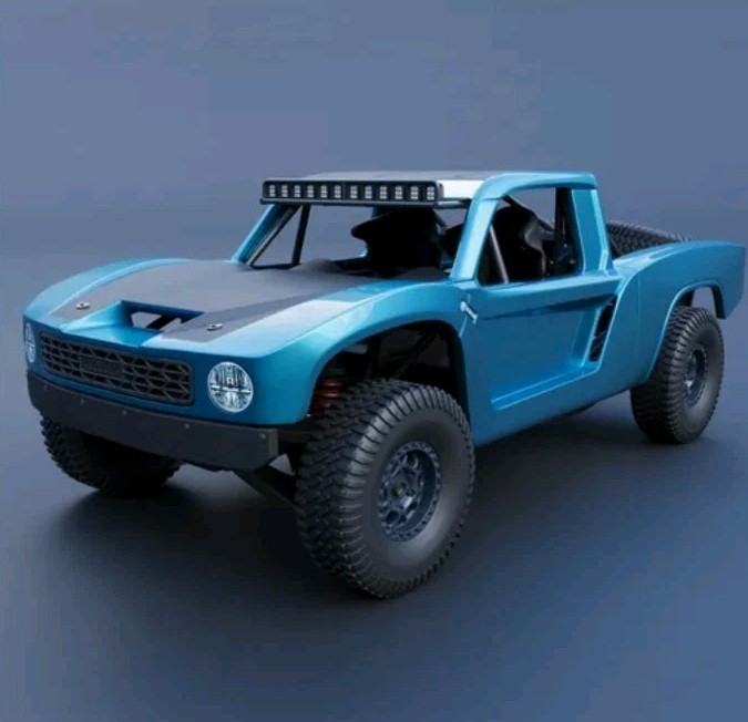 ABS Type Resin Ken Block’s Hoonigan Trophy Truck Model Kit