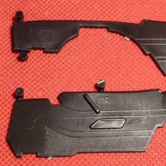Door Panels 1982 Datsun 280 ZX Turbo 1:25scale model car part AMT