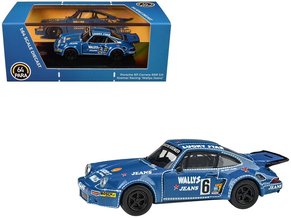 Paragon PA-55791 1/64 1975 Porsche 911 Carrera RSR 3.0 #6 “Kremer