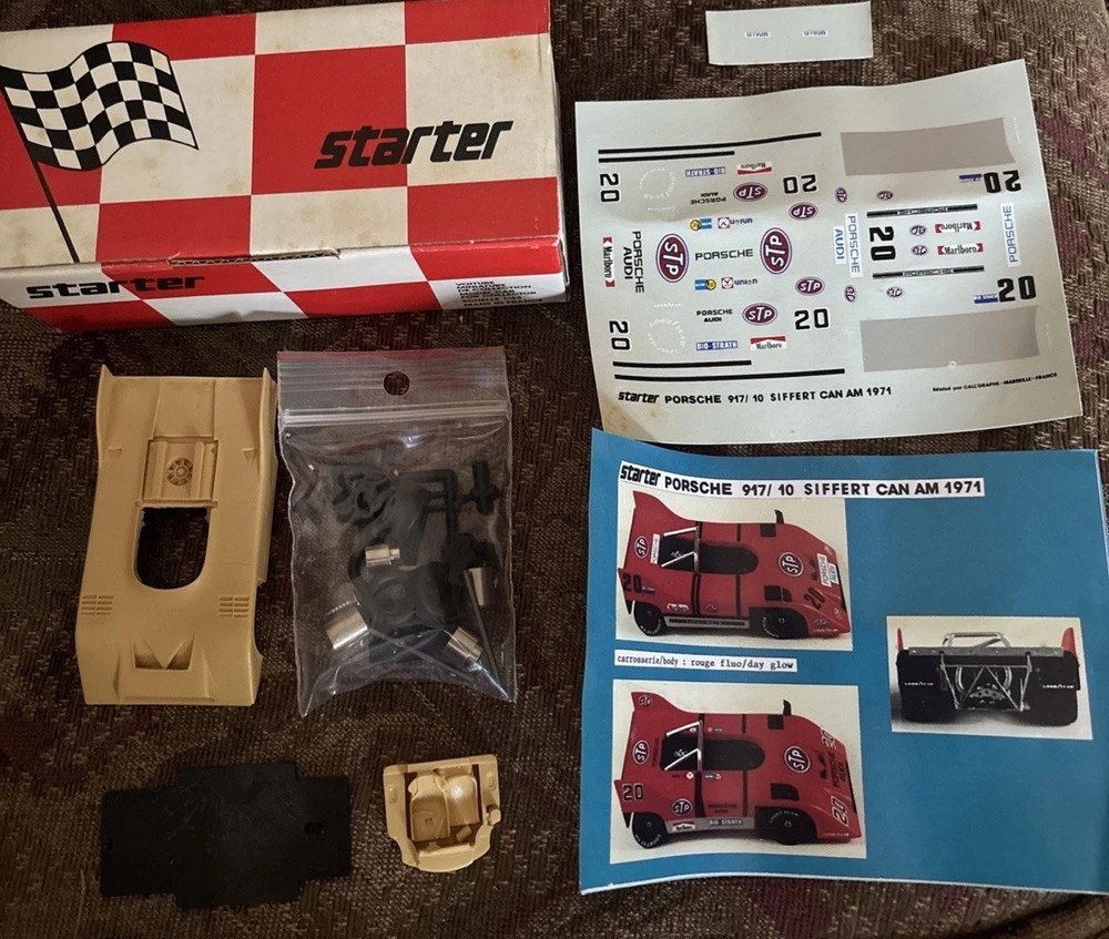 Starter Porsche 917/10 No 20 Siffert Can Am 1971 Resin Car Kit 1:43 France