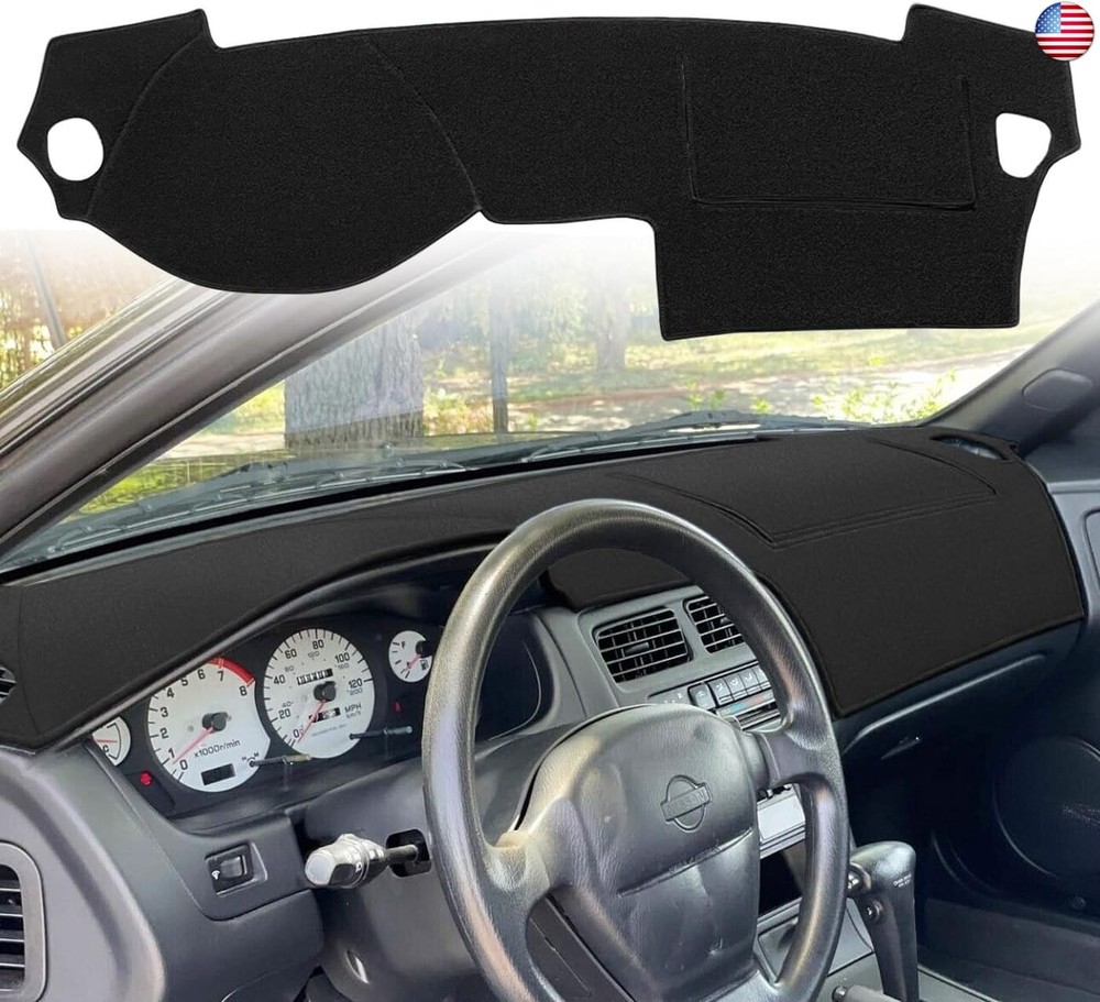 Dash Cover Mat Custom Fit for Nissan 240SX Silvia S14, Dashboard Pad Carpet