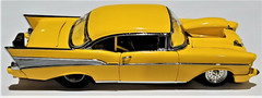 57 Chevy55Chevrolet1957Race Car1:24Dragster1955Built12Metal Model18Carousel YL