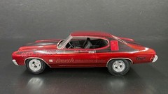1972 CHEVROLET CHEVELLE SS454 RED ALERT BOB HAMILTON AMT BUILT 1/25 CC3