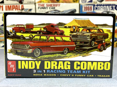 AMT/ROUND2 “INDY DRAG COMBO” NOVA F/C 3in1 KIT#AMT1520 1/25 BRAND NEW RE-RELEASE
