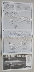AMT ERTL ’64 PRO SHOP 1964 FORD GALAXIE 500 XL 1/25 SCALE MODEL CAR KIT 30057
