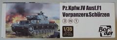 1/35 Pz.Kpfw.IV Ausf.F1 Vorpanzer & Schürzen “3 in 1” Border #BT-003 Sealed MISB