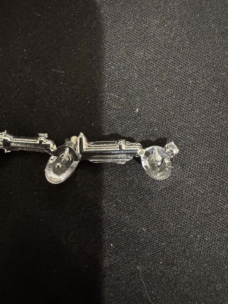 Revell 7383 57 Chevy Parts Kit Bash Chrome Hood Ornaments #99