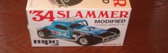 Ford ’34 Slammer Modified Dirt Track Car 1:25 scale MPC Round2Models Sealed