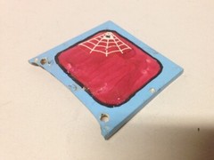 Vintage Junkyard Parts- 1:24 Scale Monogram Black Widow Pickup Bed Cover- c.1960