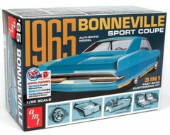 1:25 AMT 1965 Pontiac Bonneville Sport Coupe *PLASTIC MODEL KIT* MISB!