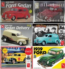 1940 Ford DETERIORATED TIRE from Diamond in the Rough AMT 1:25 Model Kit 1939