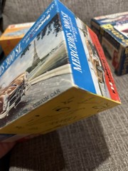 6 1960 63 AMT Hubley Chevy Mercury Lincoln Buick Mercedes Car Model Kit Box Only