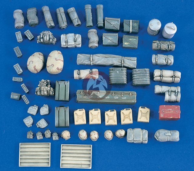 Verlinden 1/35 M1A1 Abrams Tank Stowage & Accessories Set Iraq War (Tamiya) 1968