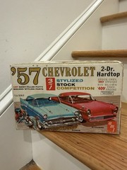 1957 Chevrolet 2 DR Hardtop 3 in 1 T-757-200 Original Issue Kit Parts
