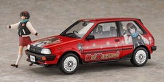 Hasegawa 1/24 Toyota STARLET EP71 Si Limited Rei Hazumi w/Figure Plastic Model