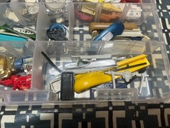 PLASTIC CAR MODEL 1/24TH SCALE MISC SPARE PARTS READY FOR NEW OWNER LARGE LOT!
