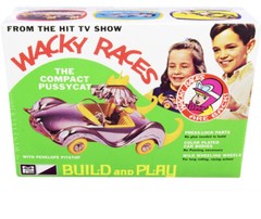 Wacky Races Compact Pussycat Snap Plastic Model MPC 934 1/32, NIB