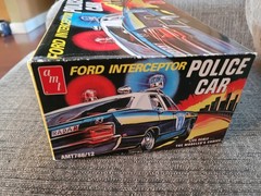 AMT 1970 Ford Galaxie Interceptor Police Car Model Kit#788/12 Unbuilt complete