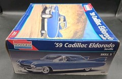 Monogram 1/25 ’59 CADILLAC ELDORADO SEVILLE # 2463 New Unbuilt Model Kit💥