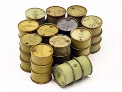 Panzer Art 1/35 Allied 200 liter (55 gal) Fuel Drums WWII (12 barrels) RE35-515