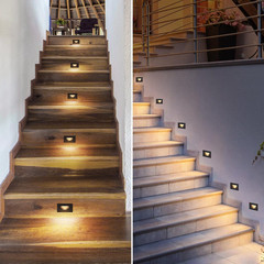 3 Color Low Voltage 12V-24V LED Step Lights Indoor and Outdoor, 3.5W 175lm Stair