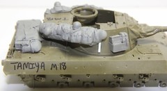 1/35 Scale Tamiya M18 Hell Cat Stowage Set- Value Gear Details – Resin Stowage
