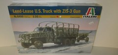 Italeri 1:35 Land-Lease US Truck with ZIS-3 Gun #6499 NIB