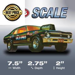 AMT 1972 Chevy Nova SS Old Pro 1:25 Scale Model Kit Scale, Vintage