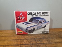 Lindberg Roger Lindamood Autograph Me Gone 1964 Dodge 330 Super Sport NEW