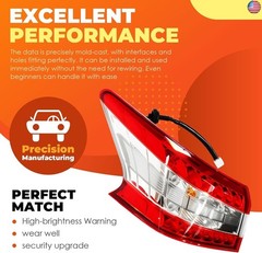 Left Side Outer Tail Light Assembly Compatible with Sentra 2013 2014 2015