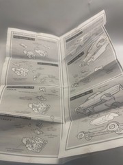 AMT 1960’s Muscle Car Model Kits 68 Roadrunner 66 Ford Fairlane GT 64 GTO NO BOX