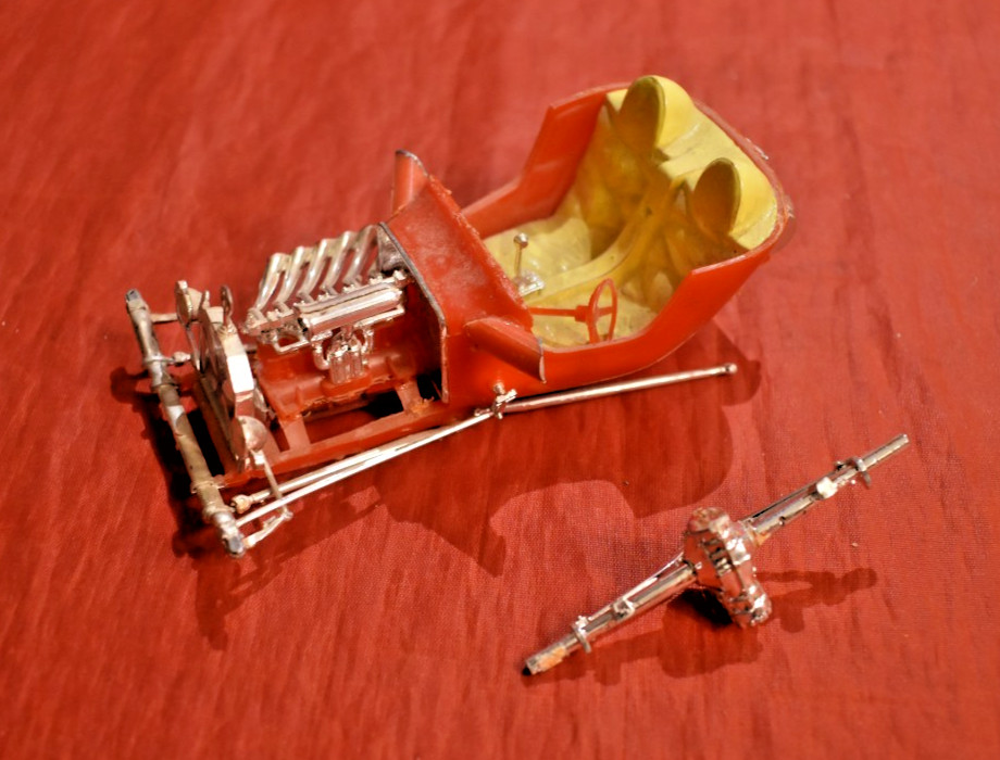 Monogram Red Baron Junkyard Car 1/24