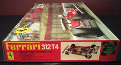 VTG PROTAR 1/12 MODEL KIT FERRARI 312 T4 FORMULA 1 RACE CAR COMPLETE SCHECKTER