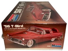 Monogram ’56 T-Bird 1:24 Scale Ford Thunderbird Model Kit 2289, Sealed (B244)